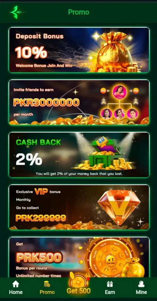 PKR333 bonus